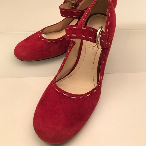 franco sarto red shoes